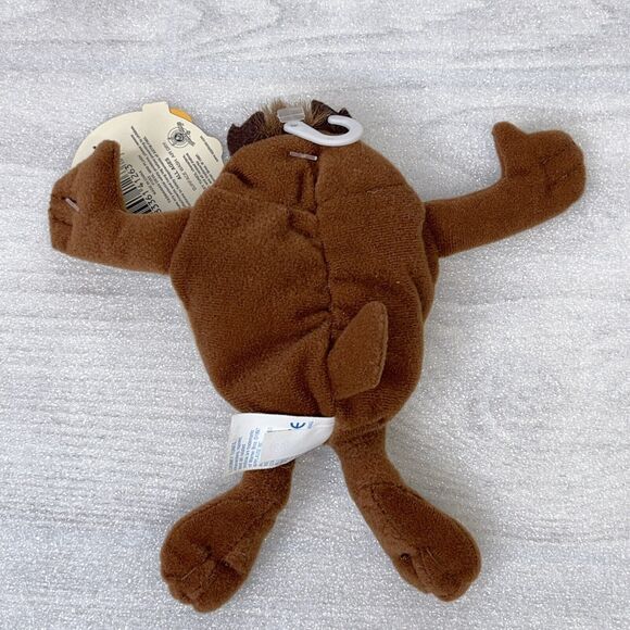 2x Tasmanian Devil TAZ Bean Bag Plush Figure Looney Tunes Applause 1997 w/ Tags - Picture 3 of 9